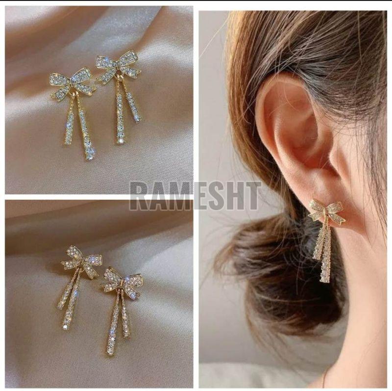 Rff308ern2pcrgld Western Artificial Earrings