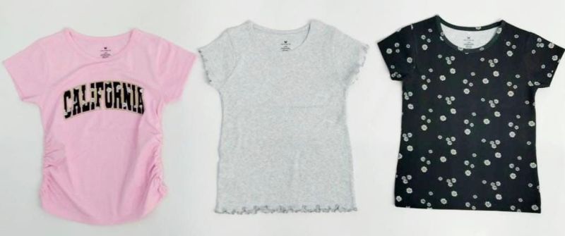 Printed Girls Casual T-Shirt, Age Group : Kids