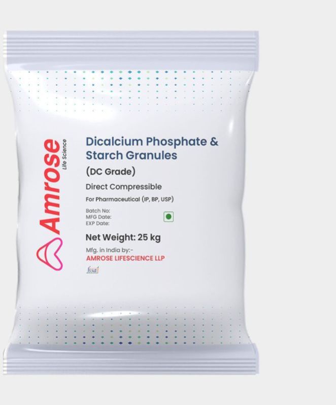 Dicalcium Phosphate & Starch Granules