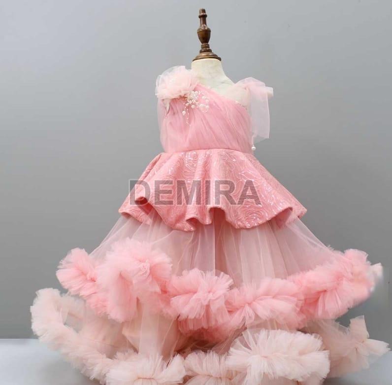 Girls Fancy Party Wear Gown