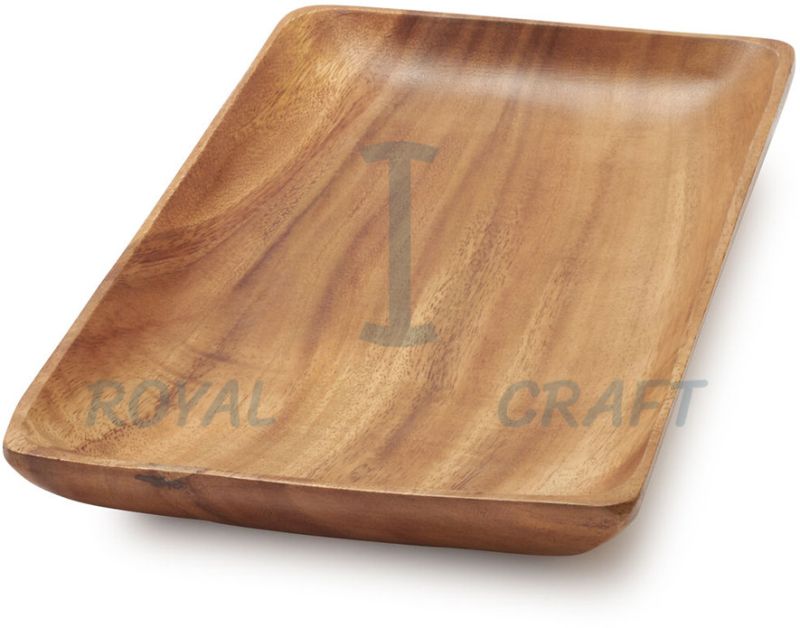 Wooden Rectangle Tray