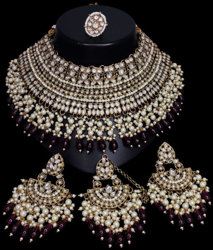 Choker Kundan Necklace Set