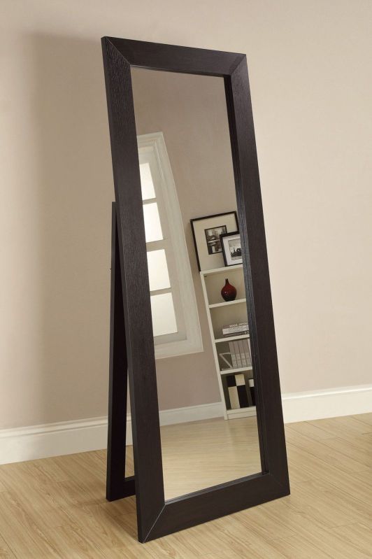 Fancy Wooden Standing Mirror