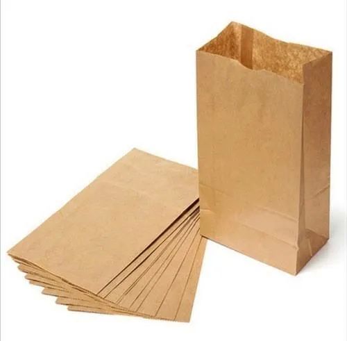 Plain Paper Grocery Bag, Capacity : 2-3 Kg