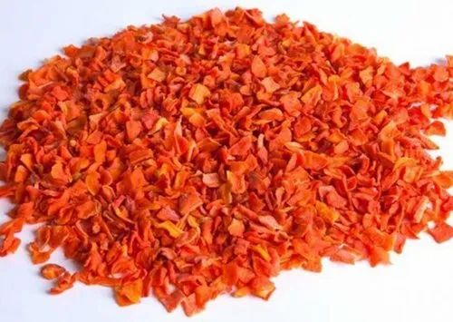 Natural Dehydrated Carrot Flakes for Cooking