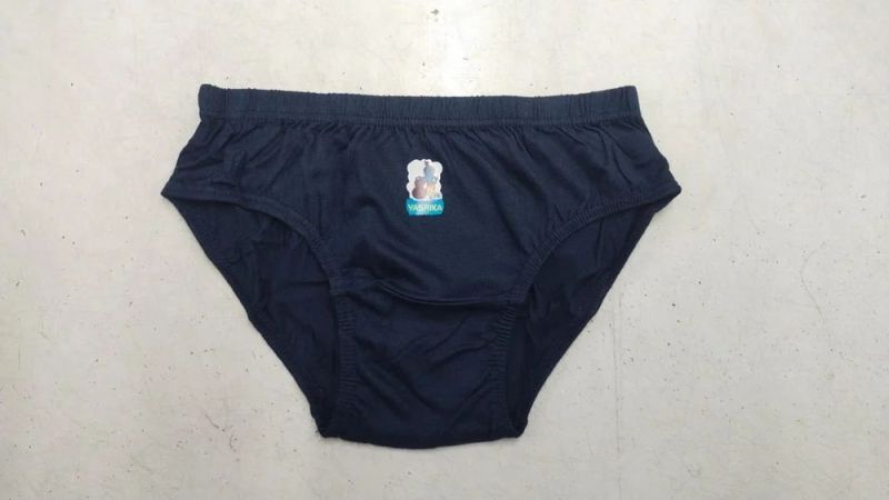 Ladies Navy Blue Plain Cotton Panties