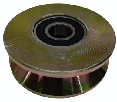 Iron Double Bearing Track Wheel for Door Fitting