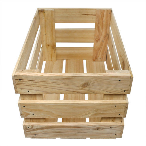 Wooden Crates, Color : White