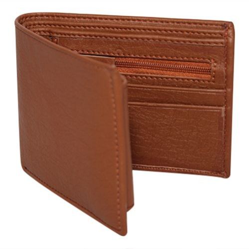 Mens Dark Brown Leather Wallet