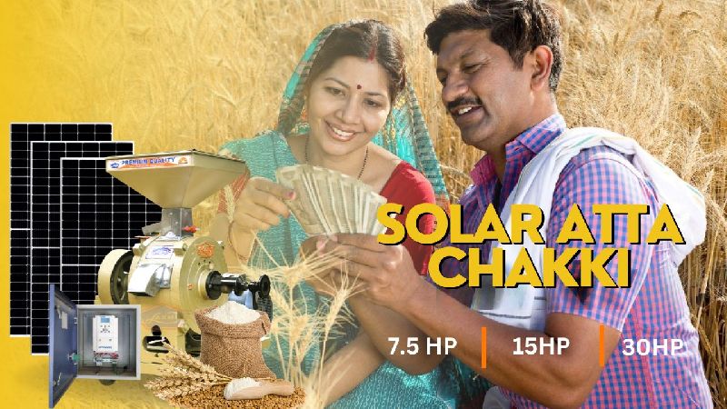 Solar Atta Chakki - Ramrajasolarenergy