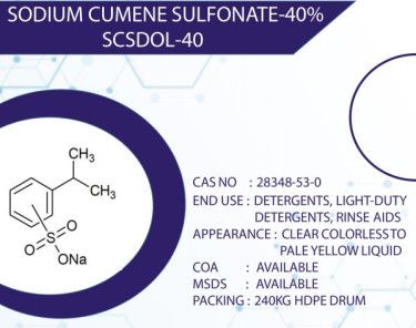 Sodium Cumene Sulfonate - 40%