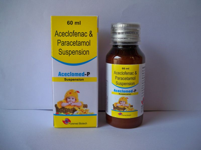 Aceclofenac &AMP;AMP; Paracetamol Suspension