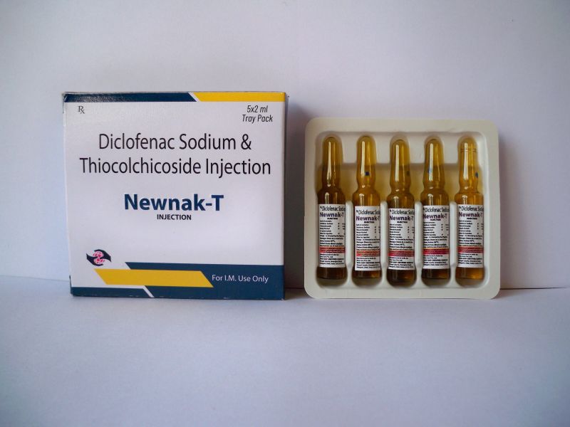 Diclofenac Sodium and Thiocolchicoride Injection