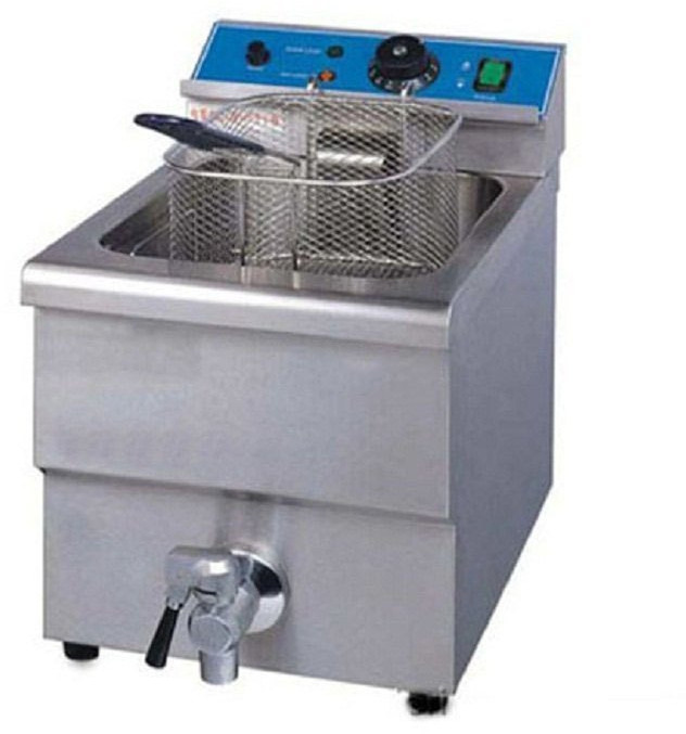 1 Tank 1 Basket Electric Fryer for Industrial Kitchen