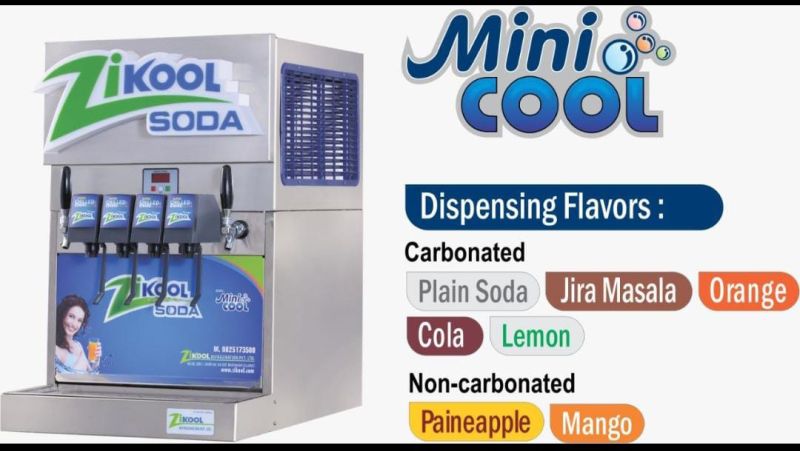 Mini Cool 4+2 Soda Fountain Machine