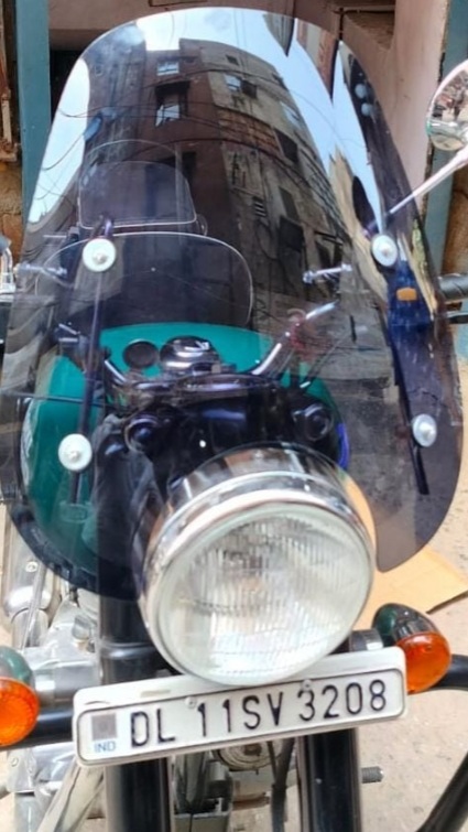 Royal Enfield Classic Reborn Touring Screen