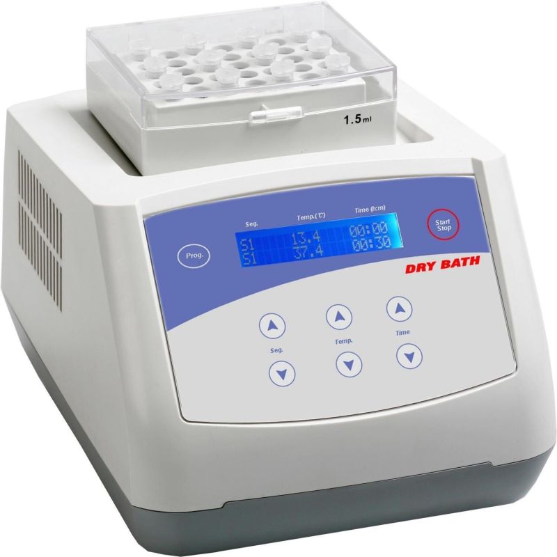 Shivam 50Hz Stainless Steel Dry Bath Incubator for Laboratory Use