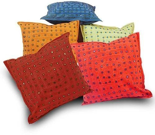 Designer Cotton Cushion Cover Set for Sofa, Bed, Chairs