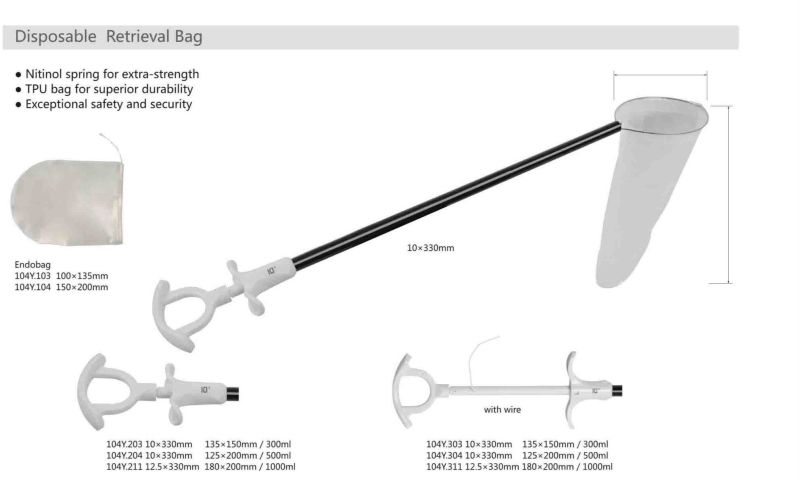 Specimen Retrieval Bag Endobag Endopouch Laparoscopy Endobag Laparoscopic Disposable Endo Bag