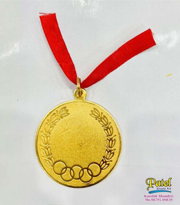 Round Brass Medal