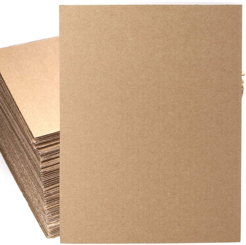 Brown Corrugated Paper Sheet