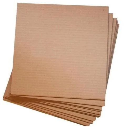 Brown Kraft Paper Corrugated Sheet