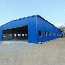 Polished Fibre Industrial Shed for Construction