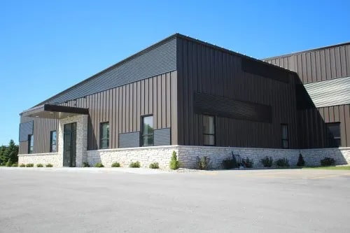 Polished Cast Iron Pre Engineered Steel Building for Constructional