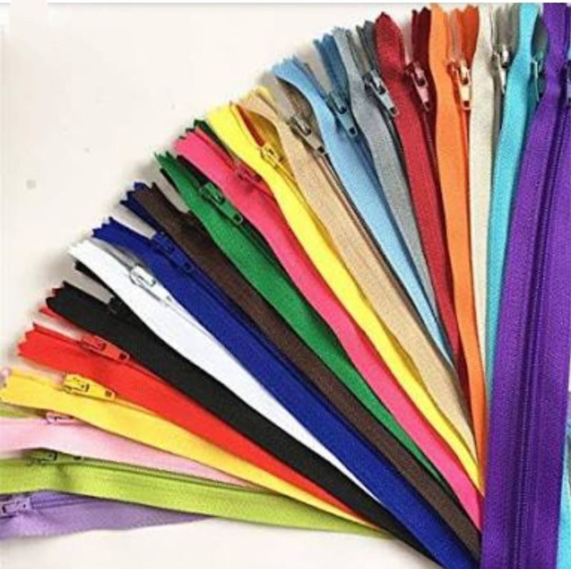 Multi Color Garment Zippers