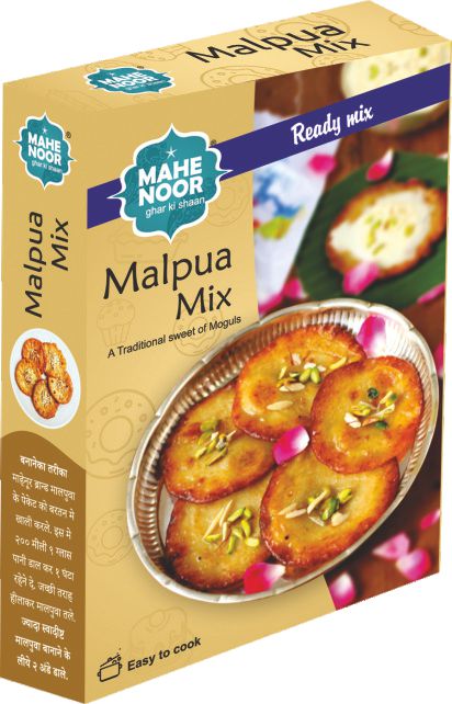 Mahe Noor 100gm Malpua Mix, Taste : Sweet