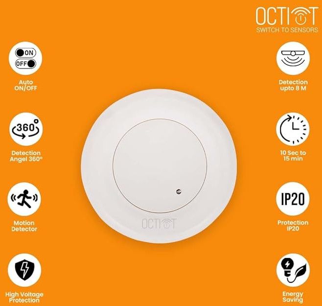 OCT-ORO PRO | 360&AMP;deg; Microwave Motion Sensor