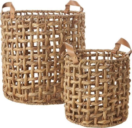 Jute Storage Basket for Home, In Laundry, Kitchen