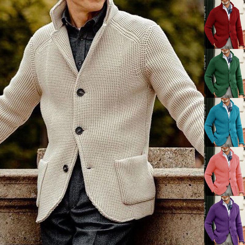 Mens Knit Jacket