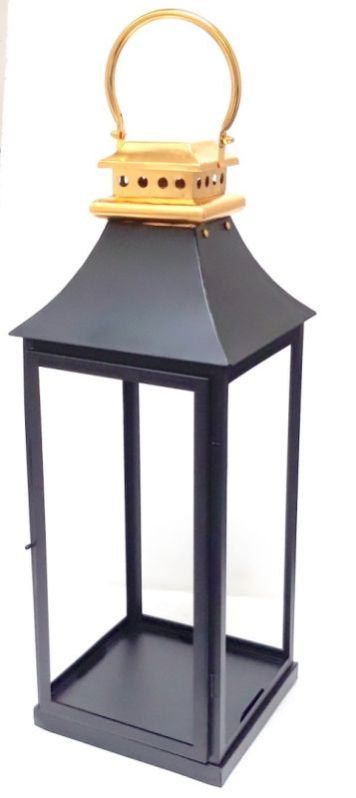 Brass Planting Top Iron Lantern