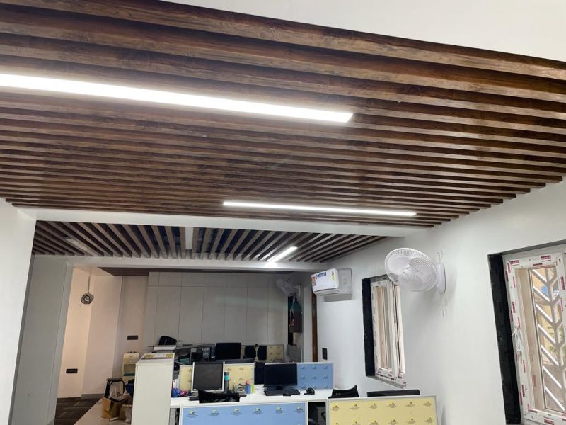 Metal Baffle Ceiling