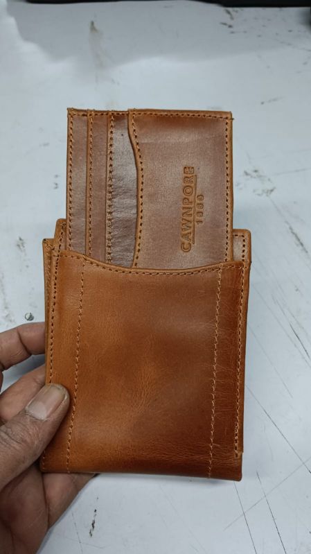 Mens Fancy Brown Leather Wallets