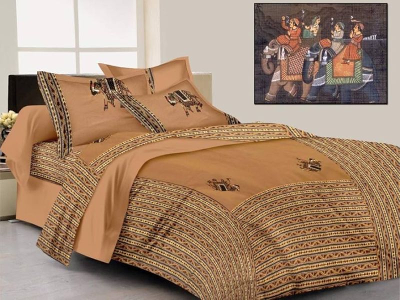 King Size Cotton Double Bedsheet