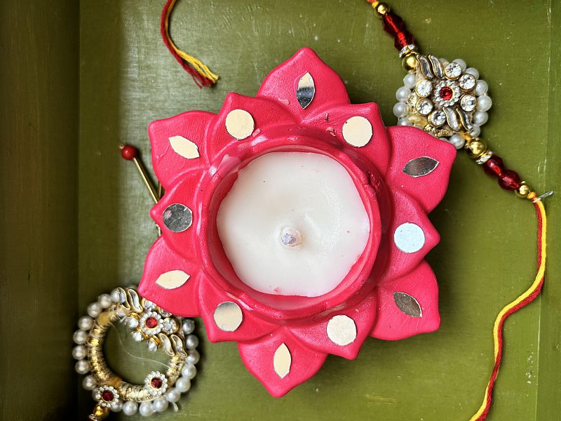 Soy Wax Decorative Diya Candle