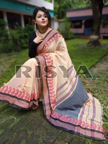 Designer Handloom Cotton Saree