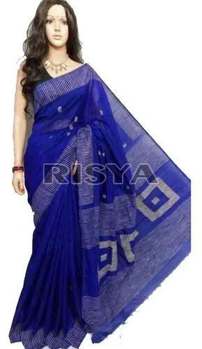 Handloom Cotton Jamdani Saree