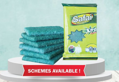 XTRAA SAFAI SCRUB PAD 3x4 10MM PAD