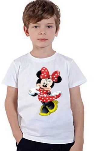 Boys Printed Polyester T-Shirt