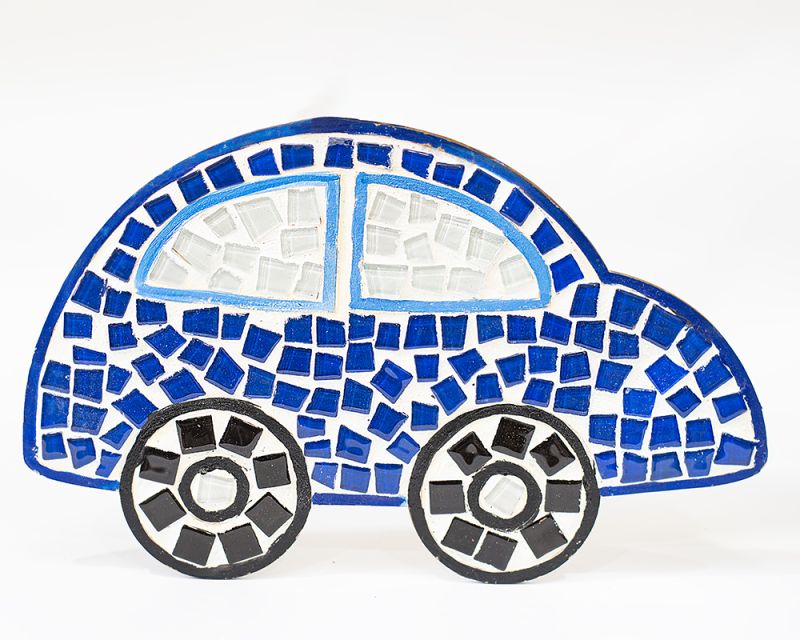 Car Mosaic Wall Art