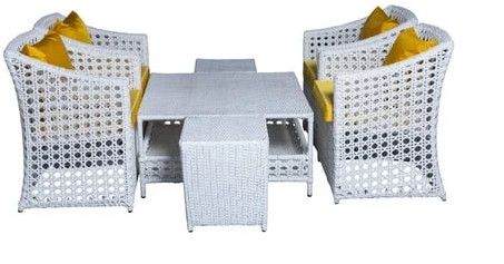 Rope Chair Table Set