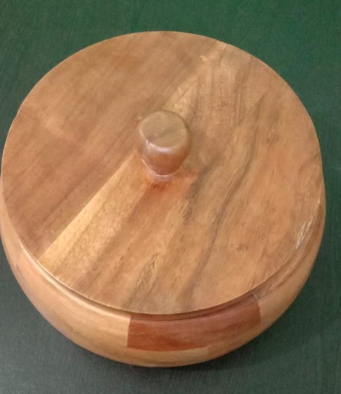 Wooden Serving Handi