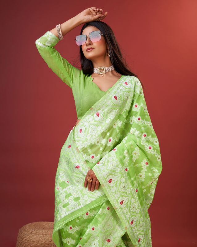 Jamdani Cotton Saree