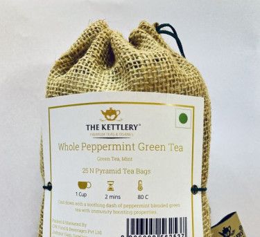 Whole Peppermint Green Tea