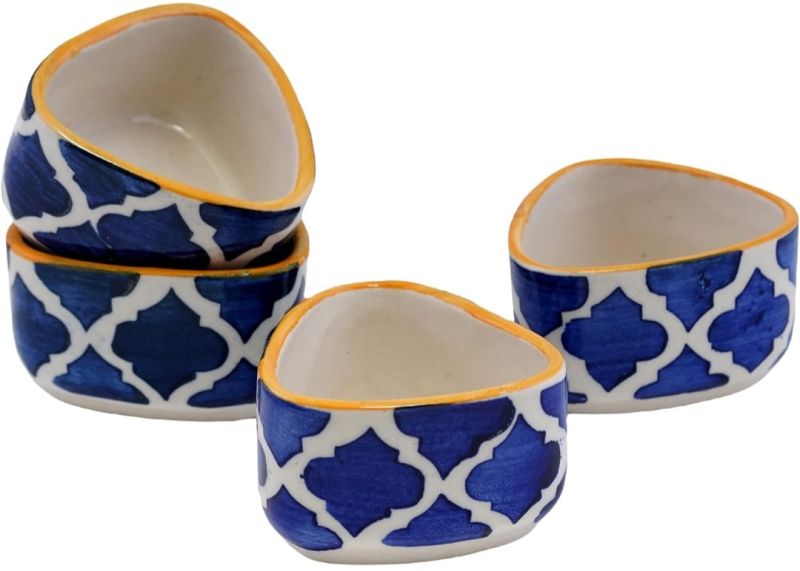 6 Pieces Ceramic Chutney Bowl Set