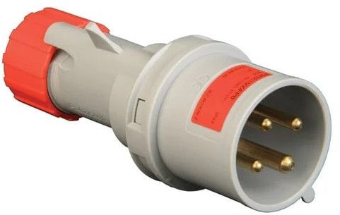 32 AMP 4 Pin Industrial Wall Reverse Plug