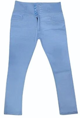 Girls High Waist Denim Jeans